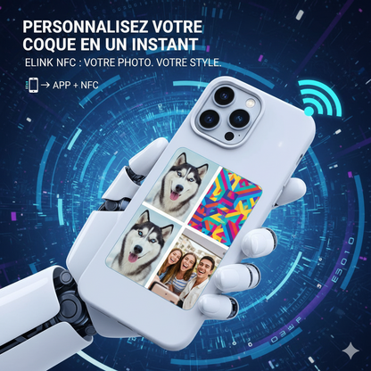 Coque E-ink NFC iPhone Perso DIY